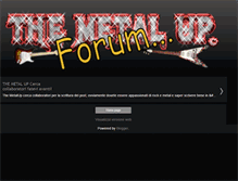 Tablet Screenshot of forum.themetalup.com